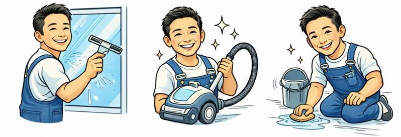 京都の掃除屋　16(イチロク)clean